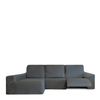 Funda Chaise Longue Relax Izquierda Premium Roc Gris Oscuro