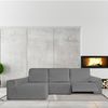 Funda Chaise Longue Relax Izquierda Premium Roc Gris Claro