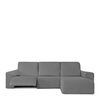 Funda Chaise Longue Derecha Modelo 0 Premium Roc Brazo Corto Gris Claro