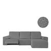 Funda Chaise Longue Derecha Modelo 0 Premium Roc Brazo Corto Gris Claro