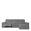 Funda Chaise Longue Derecha Modelo 0 Premium Roc Brazo Corto Gris Claro