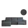 Funda Chaise Longue Izquierda Modelo  0 Premium Roc Brazo Corto Gris Oscuro