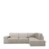 Funda Chaise Longue Con Resplado Derecho Premium Roc Crudo