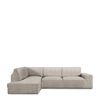 Funda Chaise Longue Con Resplado Derecho Premium Roc Beige