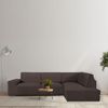 Funda Chaise Longue Con Resplado Izquierda Premium Roc Crudo