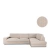 Funda Protectora Chaise Longue Con Respaldo Premium Jaz Derecho Lino