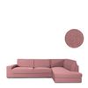 Funda Protectora Chaise Longue Con Respaldo Premium Jaz Derecho Rosa