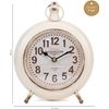 Reloj De Mesa Vintage - Blanco Crema