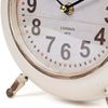 Reloj De Mesa Vintage - Blanco Crema