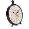 Reloj De Mesa Farolillo Vintage - Negro