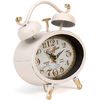 Reloj De Mesa Vintage - Crema