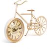 Reloj De Mesa Bicicleta Vintage - Crema