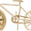 Reloj De Mesa Bicicleta Vintage - Crema