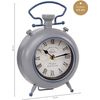 Reloj De Mesa Estilo Vintage - Gris