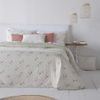 Colcha Bouti Reversible Acolchado Fino Fun&deco Aurora Cama 90 Cm Coral