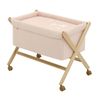 Minicuna Tijera Madera Cambrass Sky Beige / Blanco