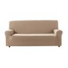 Funda De Sofa Elástica Adaptable Beta, 4 Plazas - 210 - 240 Cm.  Beige Estoralis