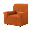 Funda De Sofa Elástica Adaptable Beta, 1 Plaza - 80 - 110 Cm.  Naranja Estoralis