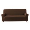 Funda De Sofa Elástica Adaptable Beta, 3 Plazas - 180 - 200 Cm.  Chocolate Estoralis