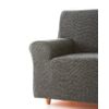 Funda De Sofa Elástica Adaptable Orion, 1 Plaza - 80 - 110 Cm.  Gris Estoralis