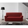 Funda De Sofa Elástica Adaptable Vega, 2 Plazas - 140 - 170 Cm.  Rojo Estoralis