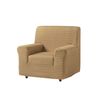 Funda De Sofa Elástica Adaptable Vega, 1 Plaza - 80 - 110 Cm.  Beige Estoralis