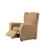 Funda De Sillon Relax Elástica Adaptable Vega, 1 Plaza - 70 - 110 Cm.  Beige Estoralis