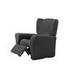 Funda De Sillon Relax Elástica Adaptable Vega, 1 Plaza - 70 - 110 Cm.  Gris Estoralis