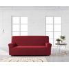 Funda De Sofa Elástica Adaptable Alexia, 2 Plazas - 140 - 170 Cm.  Rojo Estoralis