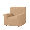 Funda De Sofa Elástica Adaptable Alexia, 1 Plaza - 80 - 110 Cm.  Beige Estoralis