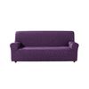 Funda De Sofa Elástica Adaptable Alexia, 4 Plazas - 210 - 240 Cm.  Violeta Estoralis