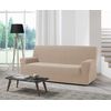 Funda De Sofa Elástica Adaptable Orion, 2 Plazas - 140 - 170 Cm.  Beige Estoralis