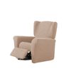 Funda De Sillon Relax Elástica Adaptable Orion, 1 Plaza - 70 - 110 Cm.  Beige Estoralis