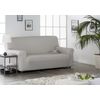 Funda De Sofa Elástica Adaptable Sara, 2 Plazas - 140 - 170 Cm.  Beige Estoralis