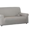 Funda De Sofa Elástica Adaptable Sara, 4 Plazas - 210 - 240 Cm.  Beige Estoralis