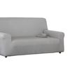 Funda De Sofa Elástica Adaptable Sara, 2 Plazas - 140 - 170 Cm.  Gris Estoralis