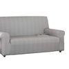 Funda De Sofa Elástica Adaptable Alba, 4 Plazas - 210 - 240 Cm.  Gris Estoralis