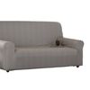 Funda De Sofa Elástica Adaptable Alba, 3 Plazas - 180 - 200 Cm.  Marron Estoralis