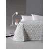 Colcha Jacquard De Primavera Estoralis Para Cama De 105 Cms. Onix Gris