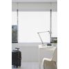 Estor Enrollable Translucido Liso Aral, 170 X 230 Cm. Blanco  Estoralis