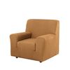 Funda De Sofa Elástica Adaptable Berta, 1 Plaza - 80 - 110 Cm.  Beige Estoralis