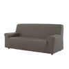 Funda De Sofa Elástica Adaptable Berta, 3 Plazas - 180 - 200 Cm.  Gris  Estoralis