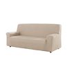 Funda De Sofa Elástica Adaptable Berta, 3 Plazas - 180 - 200 Cm.  Marfil Estoralis