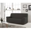 Funda De Sofa Elástica Adaptable Berta, 2 Plazas - 140 - 170 Cm.  Antracita Estoralis