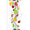 Estor Enrollable Digital Easyfix Cocina, Cascada De Frutas,  De Ancho Por Largo, 80x150 ,cms.