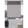 Estor Enrollable Translucido Liso Aral, 180 X 230 Cm. Gris Estoralis