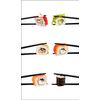 Estor Enrollable Digital Easyfix Cocina, Sushi,  De Ancho Por Largo, 85x150 ,cms.