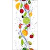 Estor Enrollable Digital Easyfix Cocina, Cascada De Frutas,  De Ancho Por Largo, 75x150 ,cms.