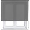 Estor Enrollable Tecnico Screen 5% Apertura Stannis, 90 X 230 Cm.  Gris Oscuro Estoralis