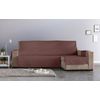 Funda Chaiselongue Acolchada Con Hilo Reversible 290 Brazo Derecho Eden  Marron Estoralis